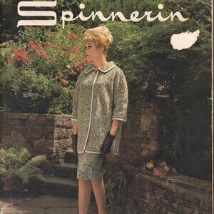 Spinnerin Knit Pattern Book Vintage Volume 161 Dated 1963